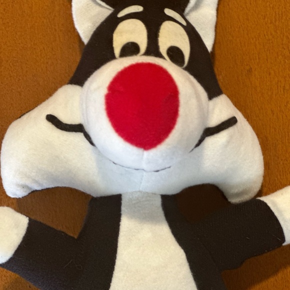 Vtge 1971 Sylvester Cat Stuffed Plush Mighty Star Warner Bros Looney Tunes 14” - Picture 2 of 6